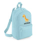Cute Bear Design Kids Backpack with Custom Name - Small Size