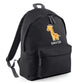Cute Bear Design Kids Backpack with Custom Name Personalised Backpack - Large Size