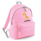 Cute Bear Design Kids Backpack with Custom Name Personalised Backpack - Large Size