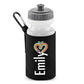 Cute Elephant Kids Water Bottle with Custom Name