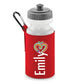 Cute Elephant Kids Water Bottle with Custom Name