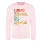 Custom Life Milestones Since Father's Day Sweatshirt