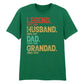 Custom Life Milestones Since Fathers Day Printed Unisex T-Shirt