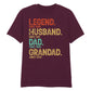 Custom Life Milestones Since Fathers Day Printed Unisex T-Shirt
