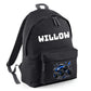 Personalised Kids Backpack with Custom Name & Monster Truck Design - Large Size
