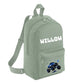 Personalised Kids Backpack with Custom Name & Monster Truck Design - Small Size