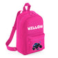 Personalised Kids Backpack with Custom Name & Monster Truck Design - Small Size