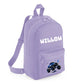 Personalised Kids Backpack with Custom Name & Monster Truck Design - Small Size