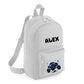 Personalised Kids Backpack with Custom Name & Monster Truck Design - Small Size