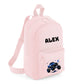 Personalised Kids Backpack with Custom Name & Monster Truck Design - Small Size