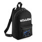Personalised Kids Backpack with Custom Name & Monster Truck Design - Small Size