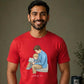 Custom Names Dad & Son Fathers Day Printed Unisex T-Shirt
