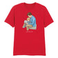 Custom Names Dad & Son Fathers Day Printed Unisex T-Shirt