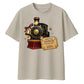 Custom North Pole Express Train Ticket Christmas Oversized T-Shirt