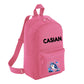 Personalised Shark Kids Backpack with Custom Name - Small Size