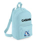 Personalised Shark Kids Backpack with Custom Name - Small Size