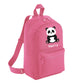 Personalised Panda Kids Backpack with Custom Name - Small Size