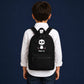 Personalised Panda Kids Backpack with Custom Name - Small Size