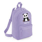 Personalised Panda Kids Backpack with Custom Name - Small Size