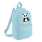 Personalised Panda Kids Backpack with Custom Name - Small Size