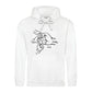 Custom Papa and Child Fist Father's Day Hoodie