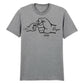 Custom Papa and Child Fist Father's Day T-Shirt