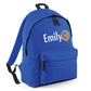 Cute Elephant Kids Backpack with Custom Name - Large Size