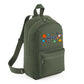 Personalised Space Rocket Kids Backpack with Custom Name - Small Size