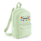 Personalised Space Rocket Kids Backpack with Custom Name - Small Size