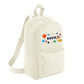 Personalised Space Rocket Kids Backpack with Custom Name - Small Size