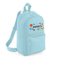 Personalised Space Rocket Kids Backpack with Custom Name - Small Size