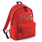 Personalised Space Rocket Kids Backpack  with Custom Name - Large Size
