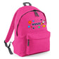 Personalised Space Rocket Kids Backpack  with Custom Name - Large Size