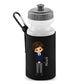 Personalised Kids Water Bottle with Custom Name School Boy Design