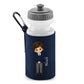 Personalised Kids Water Bottle with Custom Name School Boy Design