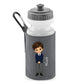 Personalised Kids Water Bottle with Custom Name School Boy Design