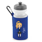 Personalised Kids Water Bottle with Custom Name School Girl Design