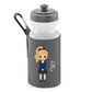 Personalised Kids Water Bottle with Custom Name School Girl Design