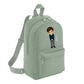 Personalised Small Kids Backpack with Custom Name - Small Size
