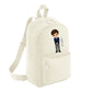 Personalised Small Kids Backpack with Custom Name - Small Size