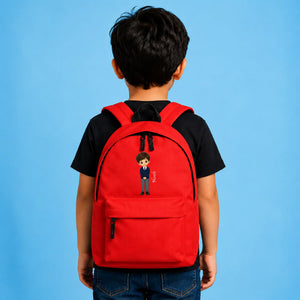 Custom Name Personalised Kids Backpack - Large Size