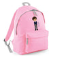 Custom Name Personalised Kids Backpack - Large Size
