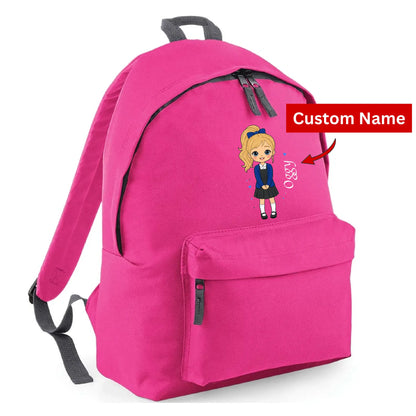 Personalised Kids Backpack with Custom Name - Large Size
