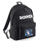 Personalised Shark Kids Backpack with Custom Name - Large Size