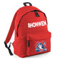Personalised Shark Kids Backpack with Custom Name - Large Size
