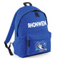 Personalised Shark Kids Backpack with Custom Name - Large Size