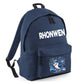 Personalised Shark Kids Backpack with Custom Name - Large Size