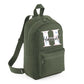 Custom Initial & Name Kids Backpack- Small Size