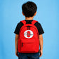 Personalised Kids Backpack with Custom Initial & Name - Large Size