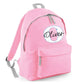Personalised Kids Backpack with Custom Initial & Name - Large Size